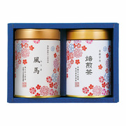 【旬ギフト】伊藤茶園 名入れ京都宇治茶2缶（強火宇治煎茶＆深炒焙煎茶）