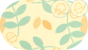 たまひよリーフ柄