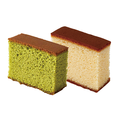 ココがおすすめ！ プレーンと抹茶の2つの味