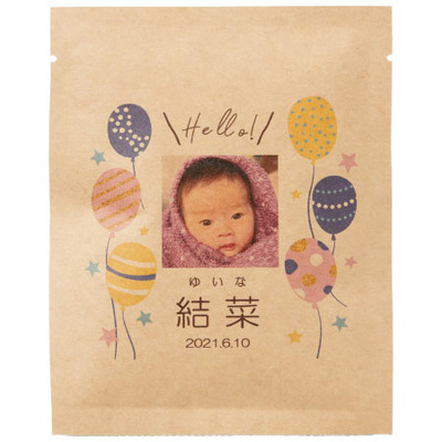 ココがたまひよ限定！ お子さまの名前を、たまちゃん・ひよちゃんのイラストで、かわいらしくお披露目