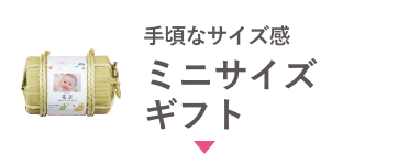 手ごろなサイズ感 ミニサイズギフト
