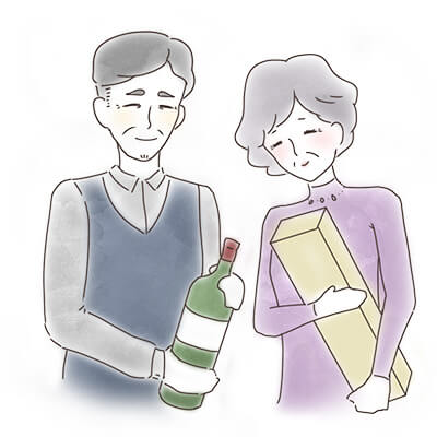 ふだん会えないかたへのお披露目に！