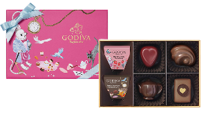 ゴディバ アリスのティーパーティーアソートメント6粒入