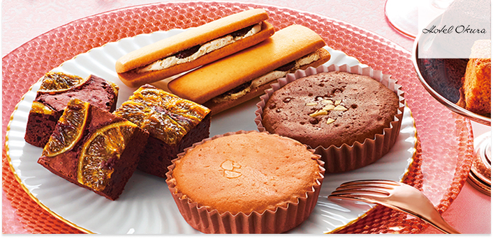 ホテルオークラ スイーツギフトと今治千彩美タオルセット