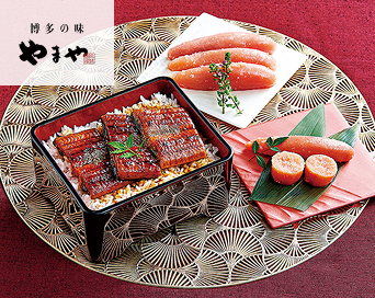 やまや 辛子明太子・うなぎセット