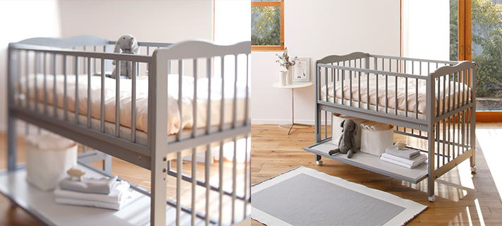 「1WAY ベビーベッドとして」「2WAY サークルとして」 「3WAY収納場所として」