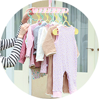 ベビー専用ハンガー