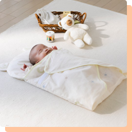 たまひよSHOPのおくるみ抱っこふとん