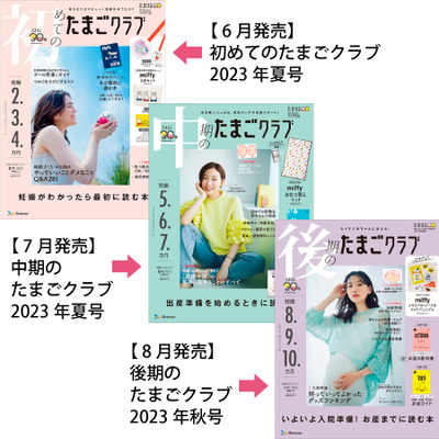 たまごクラブ3冊セット 2023年8月発売の商品詳細|ベネッセ公式