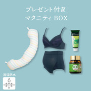 【在庫限り】妊娠初期から使える！プレゼント付きマタニティBOX・透湿防水抱き枕