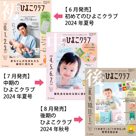 ひよこクラブ3冊セット 2024年8月発売_