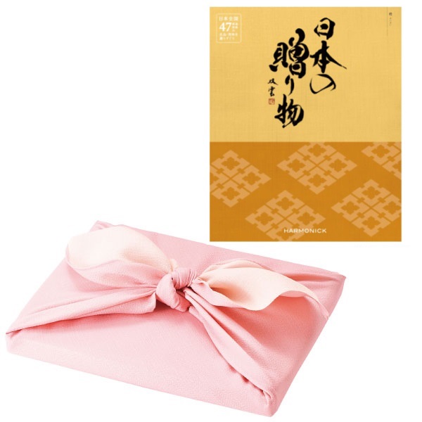 ＜たまひよSHOP＞【送料無料】【期間限定】日本の贈り物 橙 風呂敷包み〈桜色〉 たまひよSHOP・たまひよの内祝い