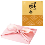 【期間限定】日本の贈り物 橙 風呂敷包み〈桜色〉
