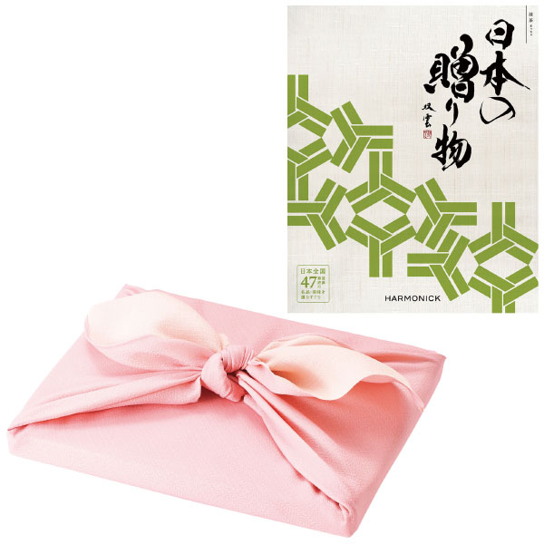 【送料無料】【期間限定】日本の贈り物 抹茶 風呂敷包み〈桜色〉 たまひよSHOP・たまひよの内祝い