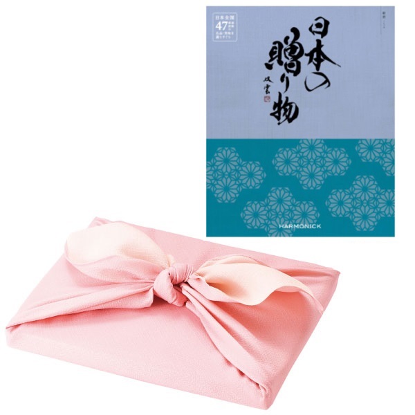＜たまひよSHOP＞【送料無料】【期間限定】日本の贈り物 紺碧 風呂敷包み〈桜色〉 たまひよSHOP・たまひよの内祝い