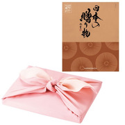 【期間限定】日本の贈り物 小豆 風呂敷包み〈桜色〉