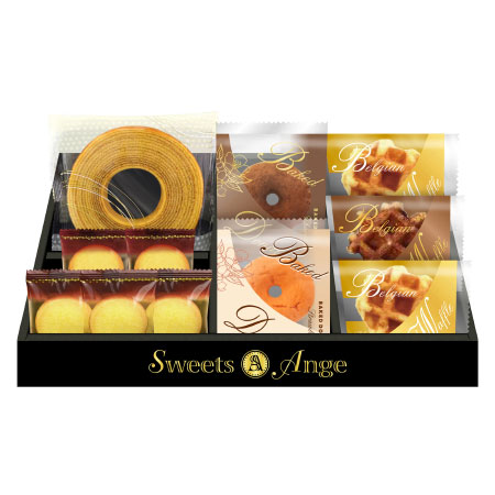 スイーツアンジュ ベルギーワッフルと焼菓子セットCの商品詳細|ベネッセ公式通販-たまひよの内祝