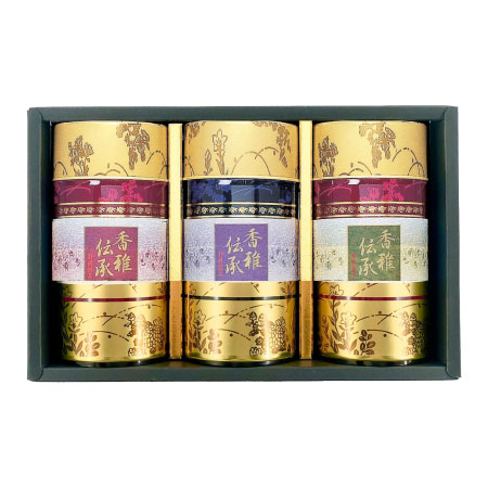 【送料無料】静岡銘茶 香雅伝承 3缶セットE たまひよSHOP・たまひよの内祝い
