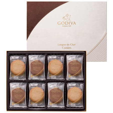 【プレミアム優待】ゴディバ ラングドシャクッキーアソートメント30枚入_