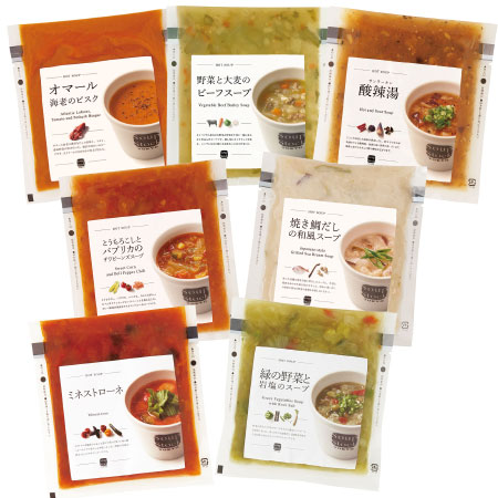 【旬ギフト】スープストックトーキョー 人気のスープと野菜を楽しむスープセットA_