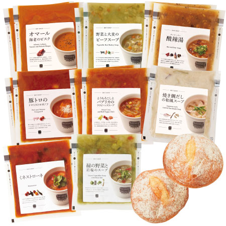 【旬ギフト】スープストックトーキョー 人気のスープと野菜を楽しむスープセットC_