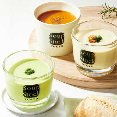 【旬ギフト】スープストックトーキョー 冷製スープと石窯パンのセットB_補足画像01