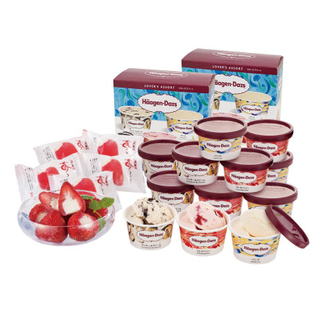 【旬ギフト】ハーゲンダッツ＆苺アイス
