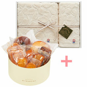 【旬ギフト】パティスリー キハチ たまひよ限定アソートボックスMと今治タオルセットM