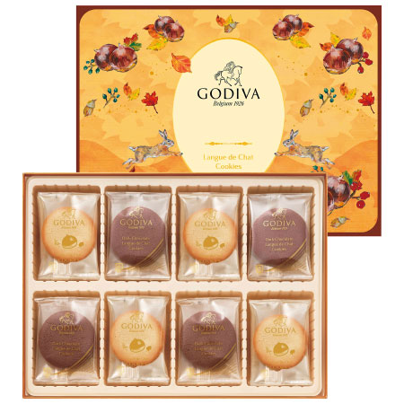 【旬ギフト】ゴディバ モンブランラングドシャクッキーアソートメント30枚入_