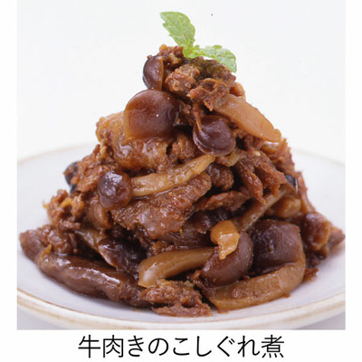 【旬ギフト】柿安 牛肉しぐれ煮詰合せBと銘柄米食べ比べセット5袋_補足画像05