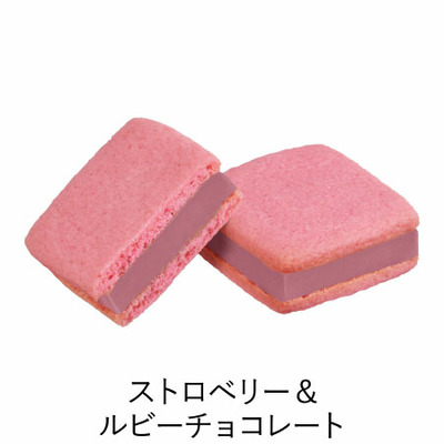 【旬ギフト】ゴディバ 名入れサブレショコラ〈ストロベリーアソートメント〉14個入_補足画像05