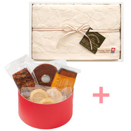 【旬ギフト】パティスリー キハチ たまひよ限定アソートボックスAと今治タオルH_