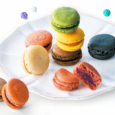 【旬ギフト】三源庵 名入れ和マカロンアソート5個入_補足画像01