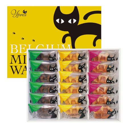 【旬ギフト】イーペルの猫祭り ベルギーミニワッフル_