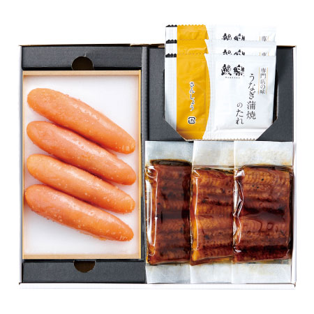 【旬ギフト】やまや 辛子明太子・うなぎセット