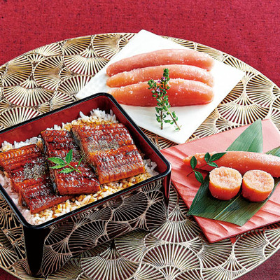 【旬ギフト】やまや 辛子明太子・うなぎセット_補足画像01