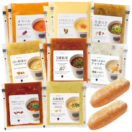 【旬ギフト】スープストックトーキョー 季節のスープセットC〈塩糀と生姜のチャウダー〉_