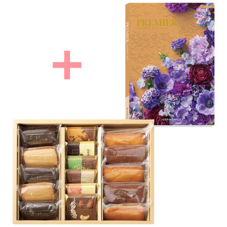 【旬ギフト】ラ・メゾン白金 ガトー＆タブレットLとプルミエ アミュゾン_