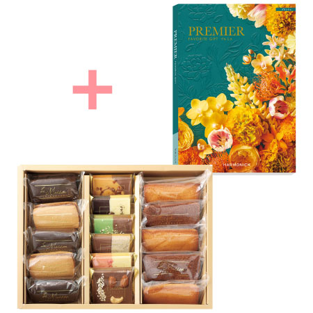 【旬ギフト】ラ・メゾン白金 ガトー＆タブレットLとプルミエ ブランシェ_