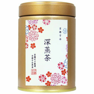 【旬ギフト】伊藤茶園 名入れ宇治煎茶・深蒸茶2缶〈梅〉とプルミエ アミュゾン_補足画像04