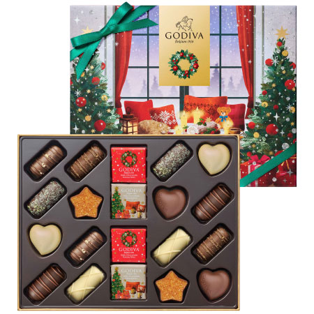 【旬ギフト】ゴディバ ブッシュ ド ノエル アソートメント20粒入