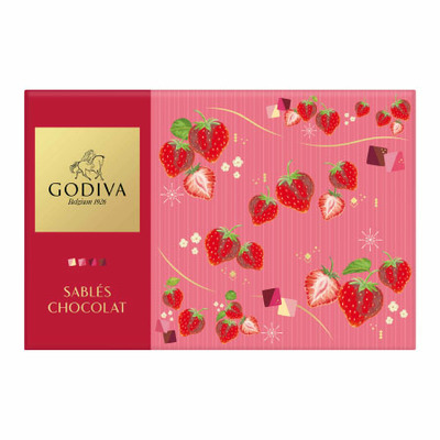 【旬ギフト】ゴディバ サブレショコラ〈ストロベリーアソートメント〉14個入_補足画像07