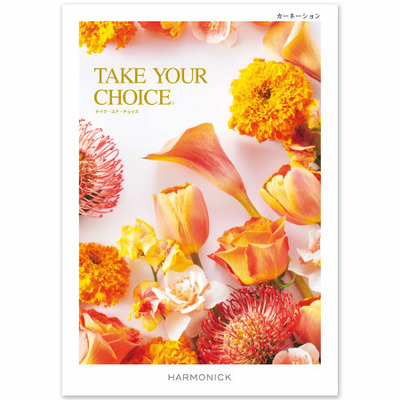 【旬ギフト】「ひよこクラブ」なりきり表紙 写真＆名入れカタログ テイクユアチョイス カーネーションとゴディバ あまおう苺クッキー18枚入_補足画像03