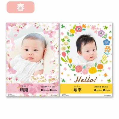 【旬ギフト】写真＆名入れ季節のごあいさつカタログ テイクユアチョイス セントポーリアとゴディバ あまおう苺クッキーアソート18枚入_補足画像03