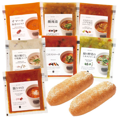 【旬ギフト】スープストックトーキョー 人気のスープと野菜を楽しむスープセットB_