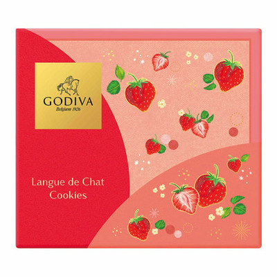 【旬ギフト】名入れ時計付きフォトフレームとゴディバ あまおう苺ラングドシャクッキーアソートメント18枚入_補足画像07