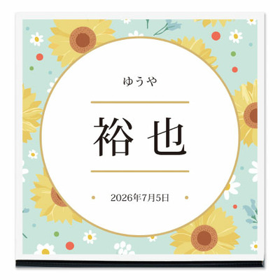 【旬ギフト】田心 名入れ銘柄米食べ比べ4種〈向日葵〉_補足画像03