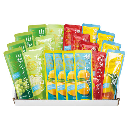 【旬ギフト】ゴールドパック 凍らせて食べるシャーベット20本入_