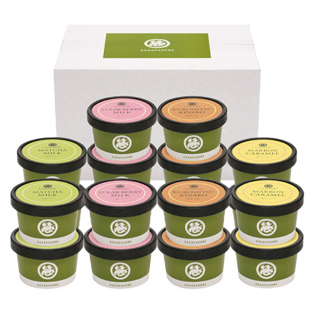 【旬ギフト】京菓匠 笹屋伊織監修 アイスアソート18個入_