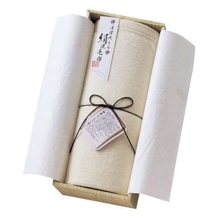 【送料無料】和泉乃國謹製 清潔洗える絹混毛布B たまひよSHOP・たまひよの内祝い